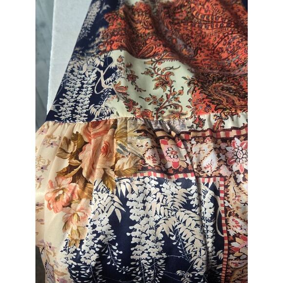 Kachel SOLD OUT Patchwork Printed Longline Kimono Sz. O/S - Picture 8 of 10